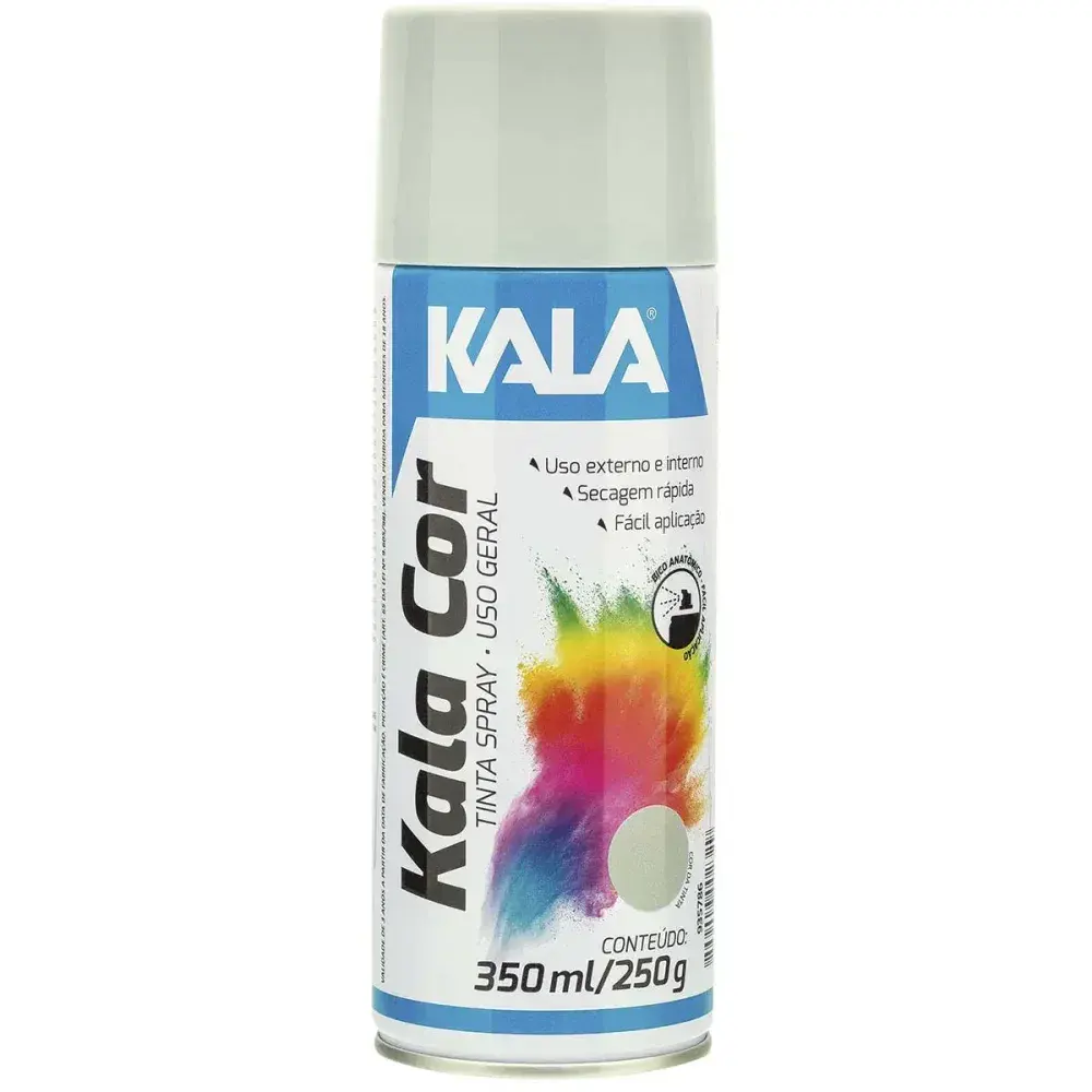 Tinta spray uso geral Kala platina 350ML — fotografia 2