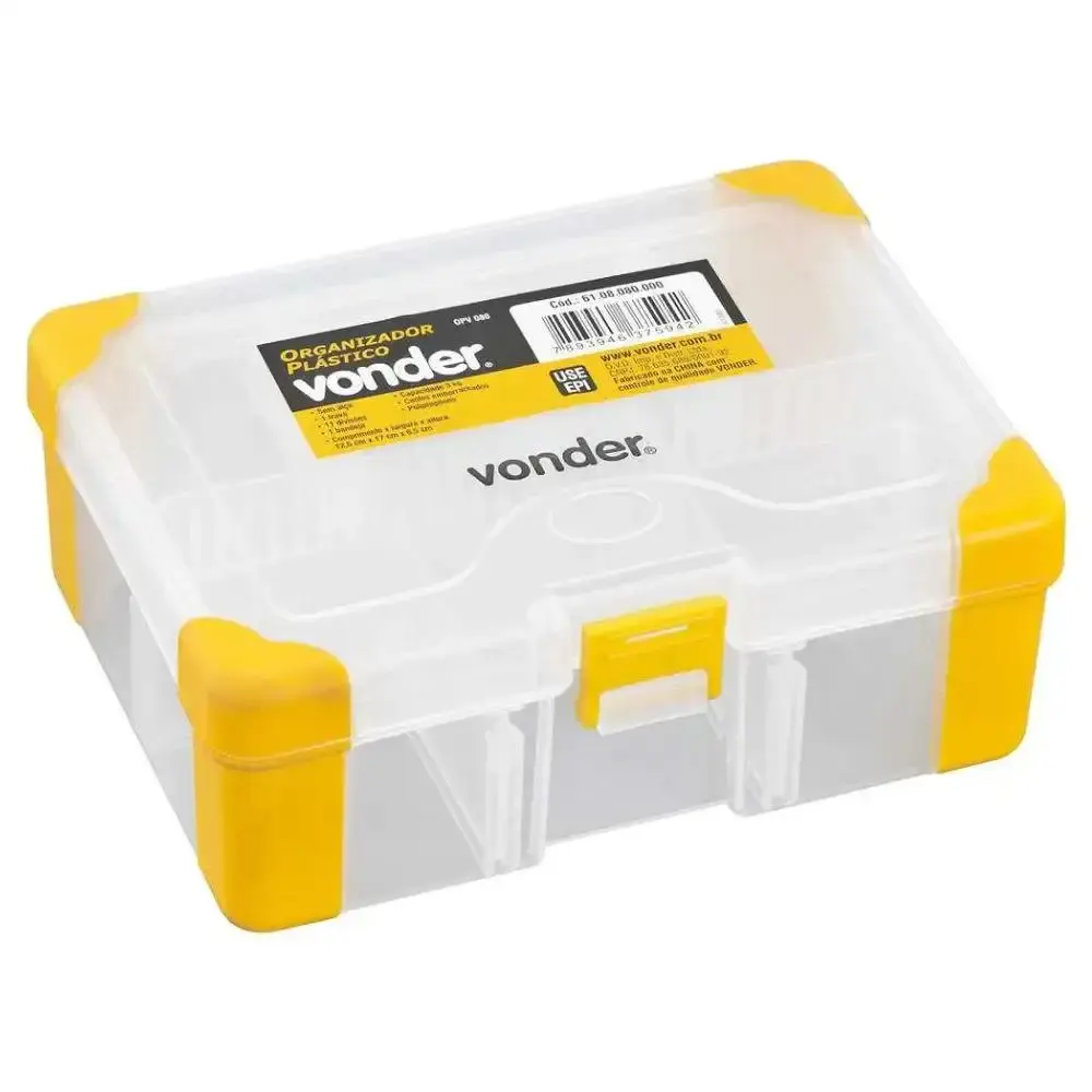 Organizador plástico 11 divisões OPV 080 6108080000 Vonder