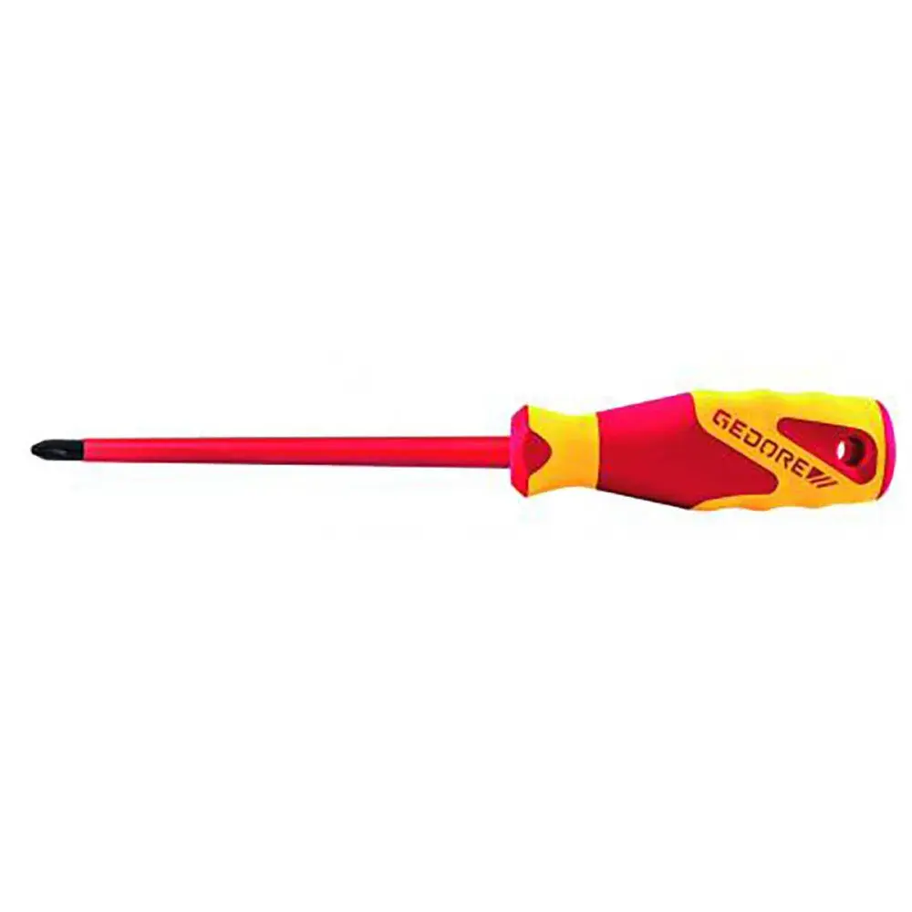 Chave de fenda isolada vde PH0 cruzada M1,6-M2 1000V Gedore — fotografia de referência