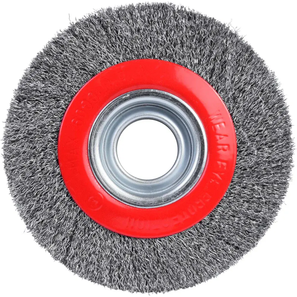 Escova circular com arame ondulado 1 25,40MM Worker — fotografia de referência