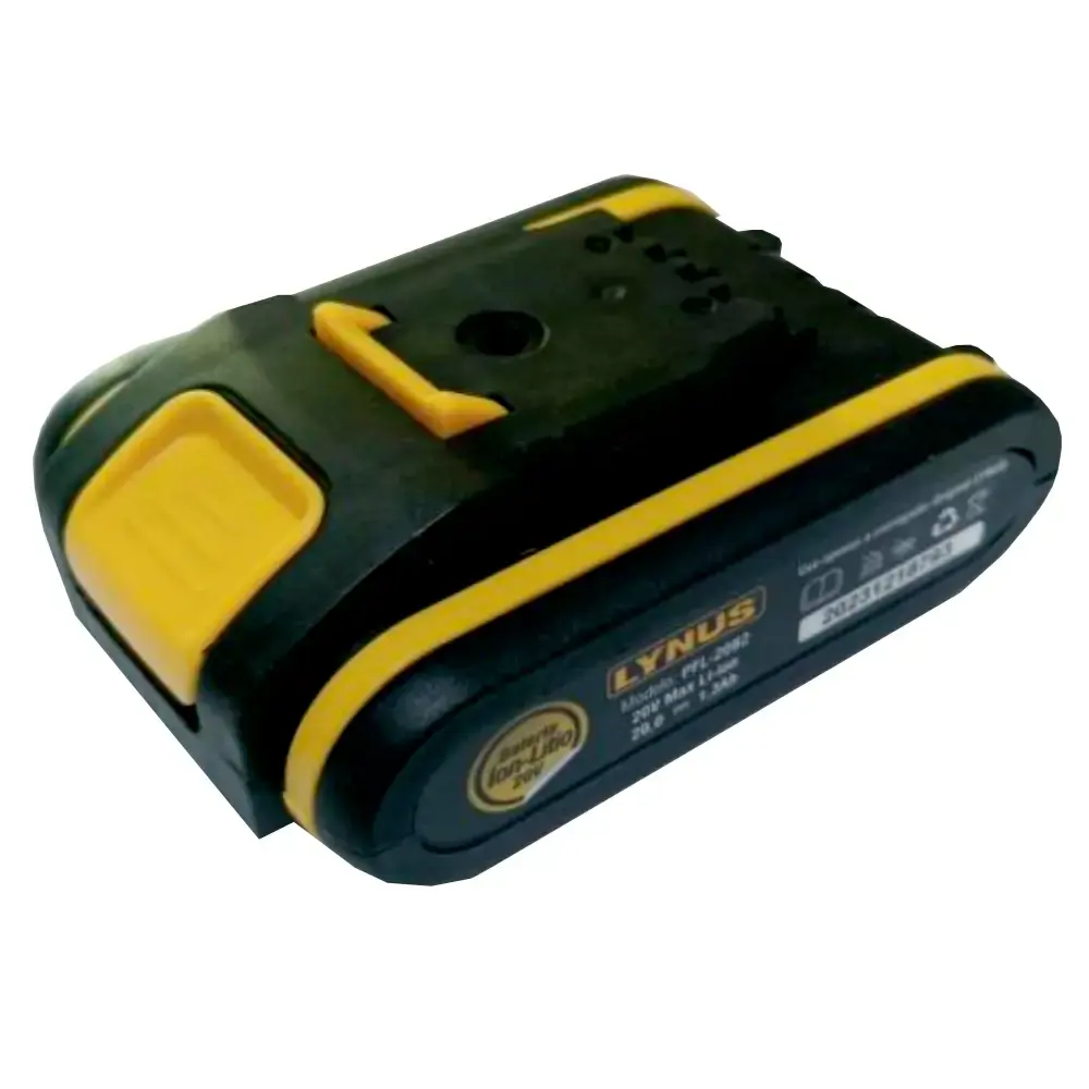 Bateria de lítio 12V 1.3AH modelo BL 444.0 Lynus — fotografia de referência