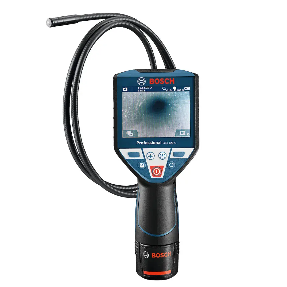 Câmera de inspeção gic 120 c Bosch