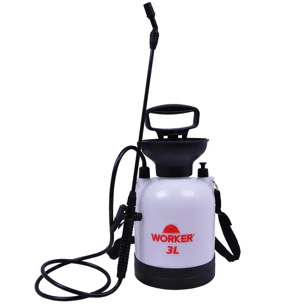 Pulverizador manual de compressão prévia 3L Worker — fotografia 6