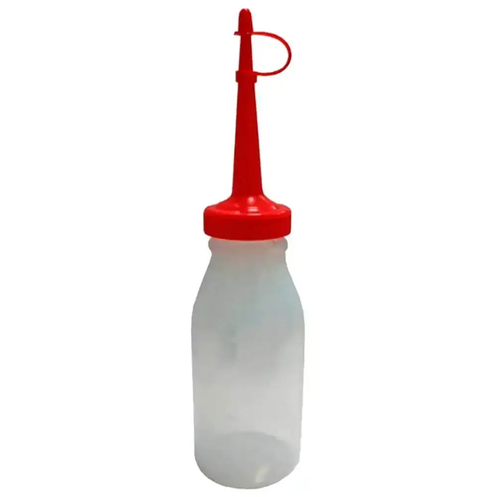 Almotolia plástica 500 ML bico reto branca 42 ecoplas — fotografia de referência