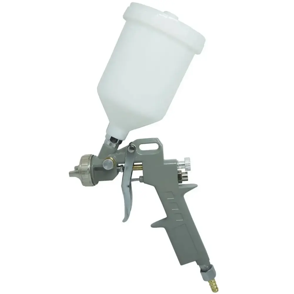 Pistola de pintura gravidade bico 1,5 MM 600ML EVPPG600-1B Evald — fotografia 4