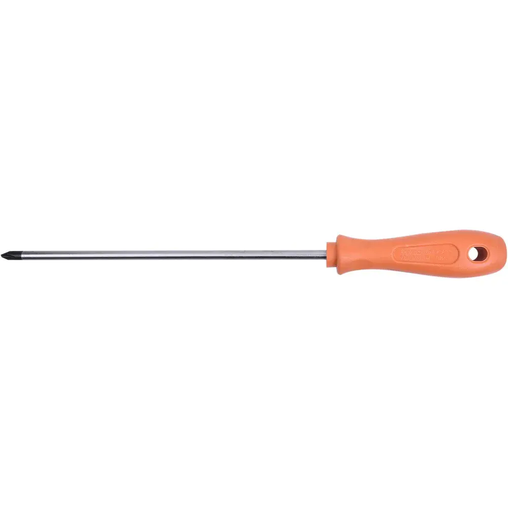 Chave de fenda ponta cruzada em aço cromo vanádio 5X100 mm 3/16X4 Tramontina 44135021