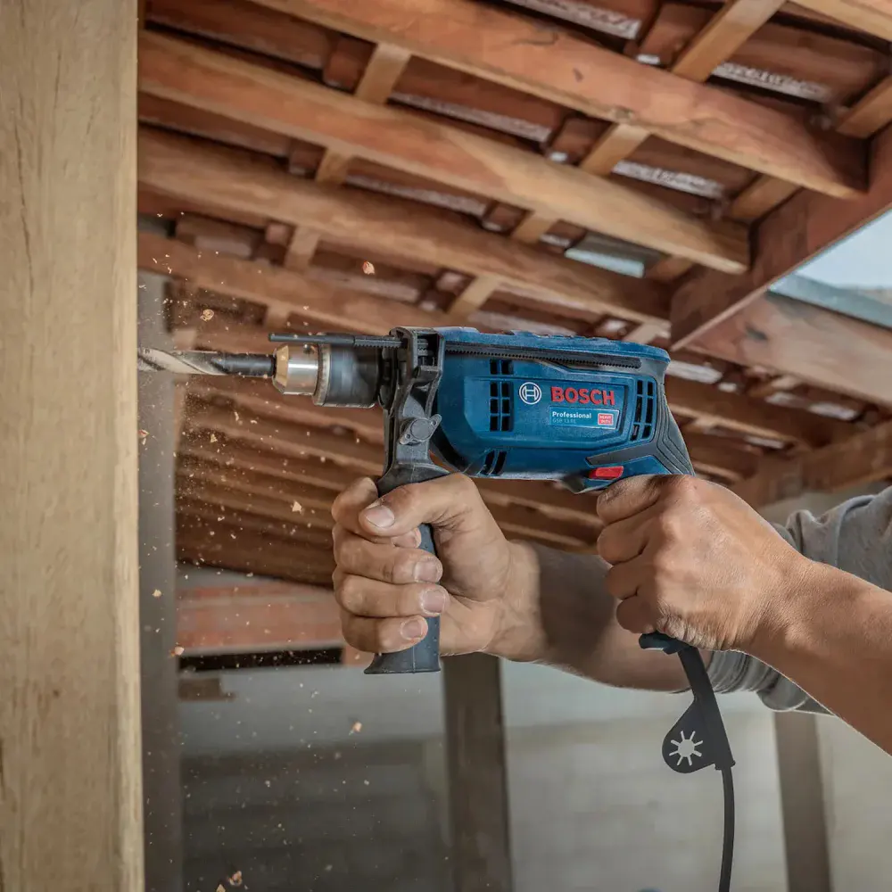 Furadeira de impacto gsb 13 1/2 750W Bosch — fotografia 9