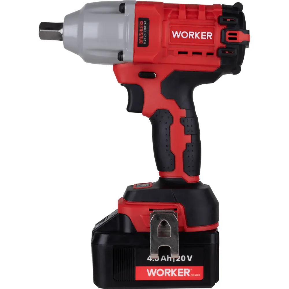 Chave de impacto torque de 620NM com motor brushless Worker