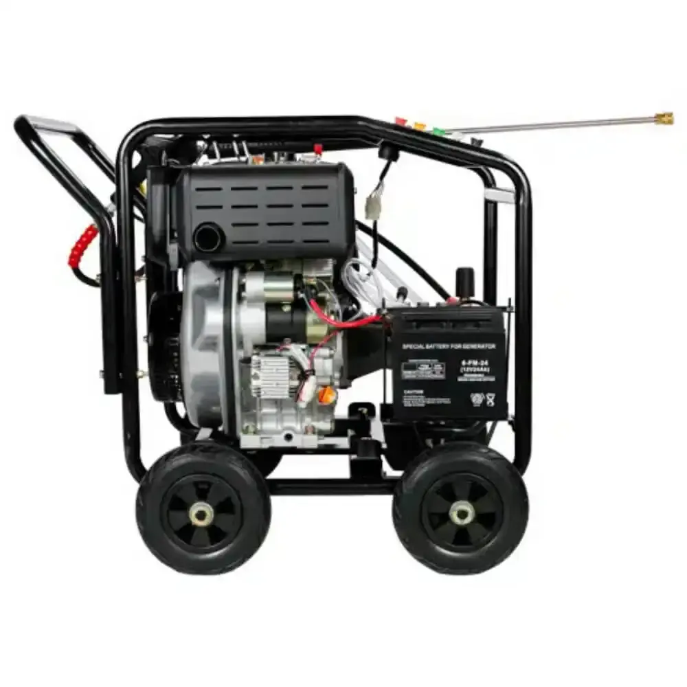 Lavadora de alta pressão 10.5 HP à diesel 4T TDPW3600E-XP Toyama — fotografia 5