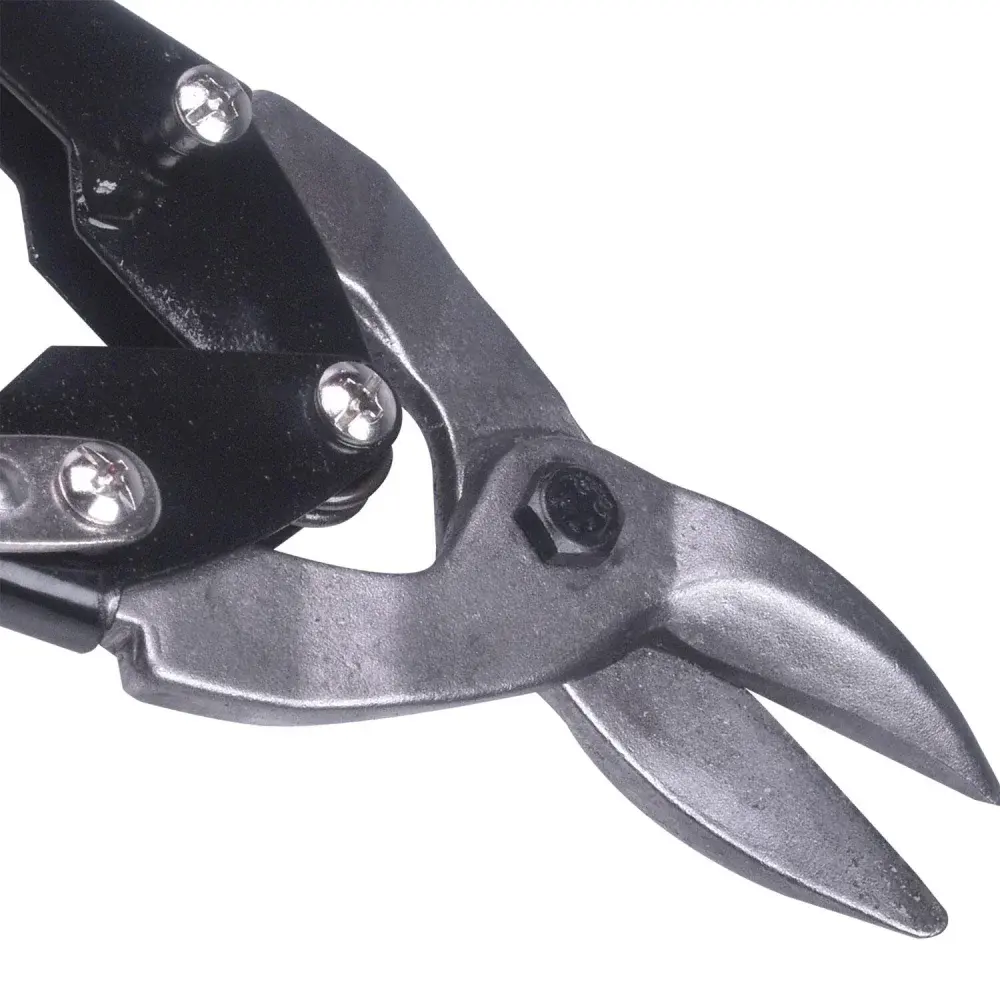 Tesoura aviação esquerda em aço carbono 10 1MM Worker — fotografia 6