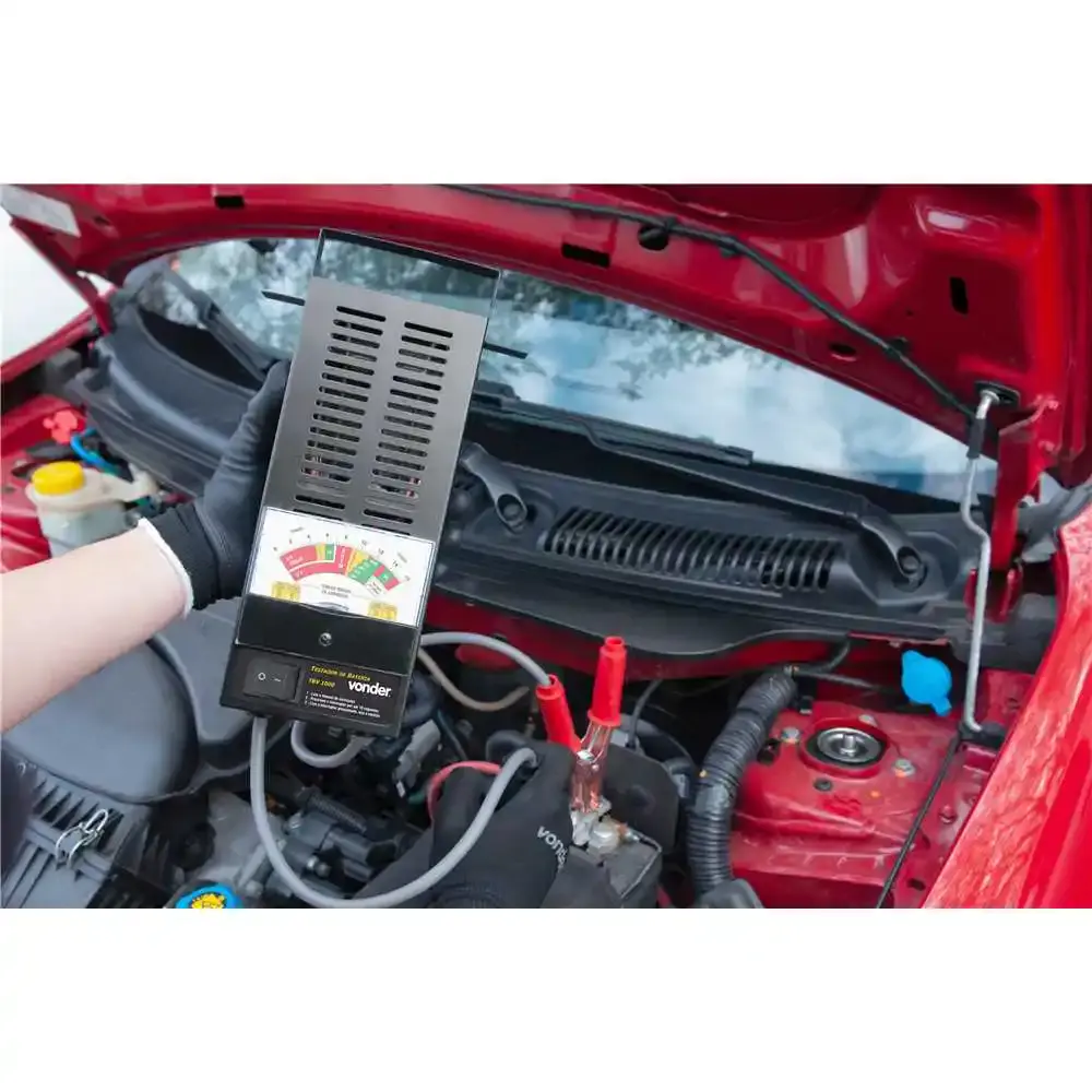 Testador de baterias automotivas 6/12V TBV-1000 Vonder — fotografia 3