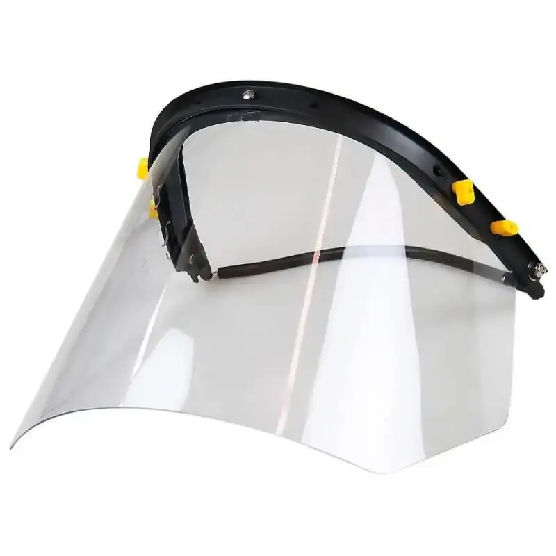 Protetor facial incolor visor em policarbonato Carbografite — fotografia de referência