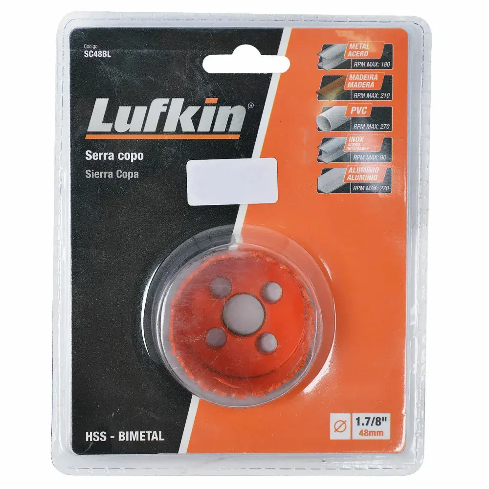 Serra copo 48MM 1.7/8 SC48BL Lufkin — fotografia 6