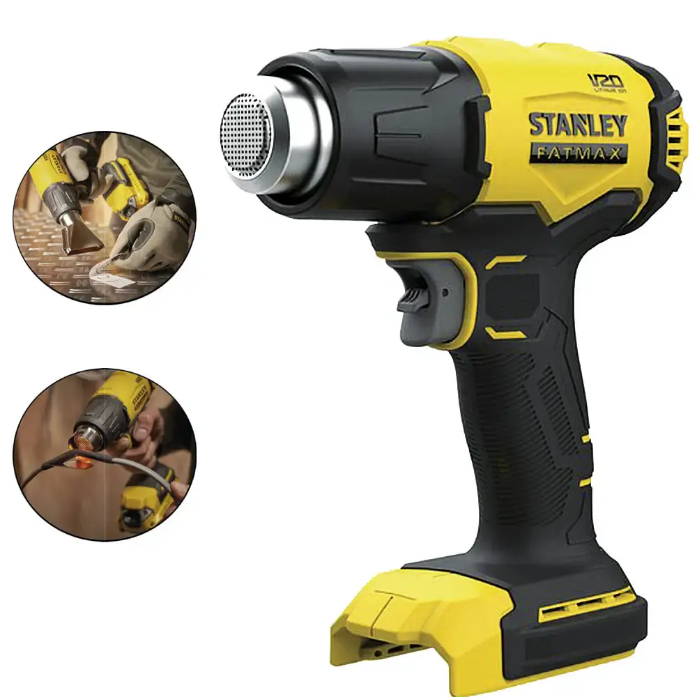 Soprador térmico bateria 20V max sem carregador e sem bateria SCX530-B2 Stanley — fotografia de referência