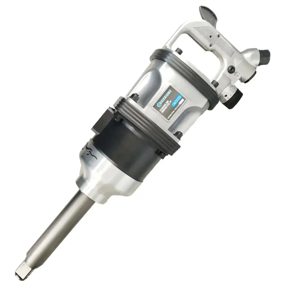 Chave de impacto pneumática 1 POL 4200 nm com maleta e soquetes Bremen