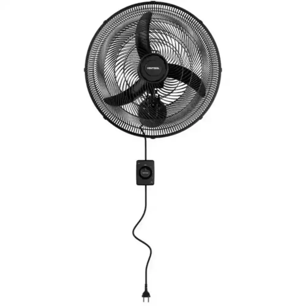 Ventilador de parede oscilante 50 CM 130W new comercial Ventisol 110V — fotografia de referência