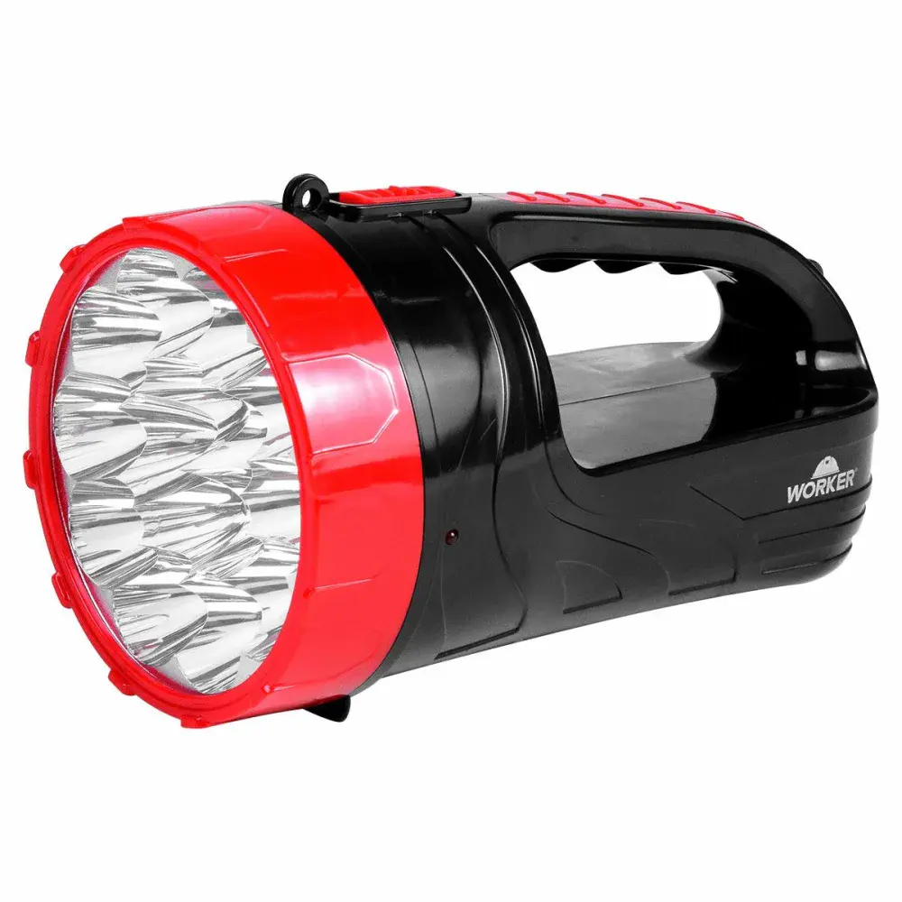 Lanterna recarregável com 21 leds 1300MAH bivolt Worker