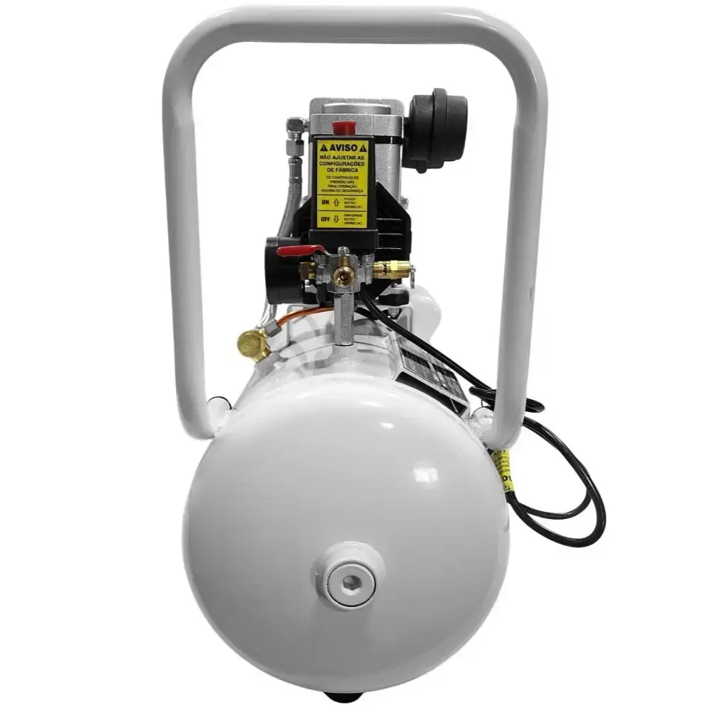 Compressor portátil isento 5,4 pés 1HP 25L com kit 5 peças evald tractor Compbrasil 220 V — fotografia 5