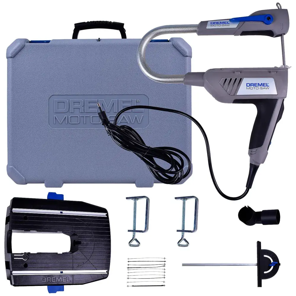 Serra tico tico de bancada portátil moto-saw 220V Dremel