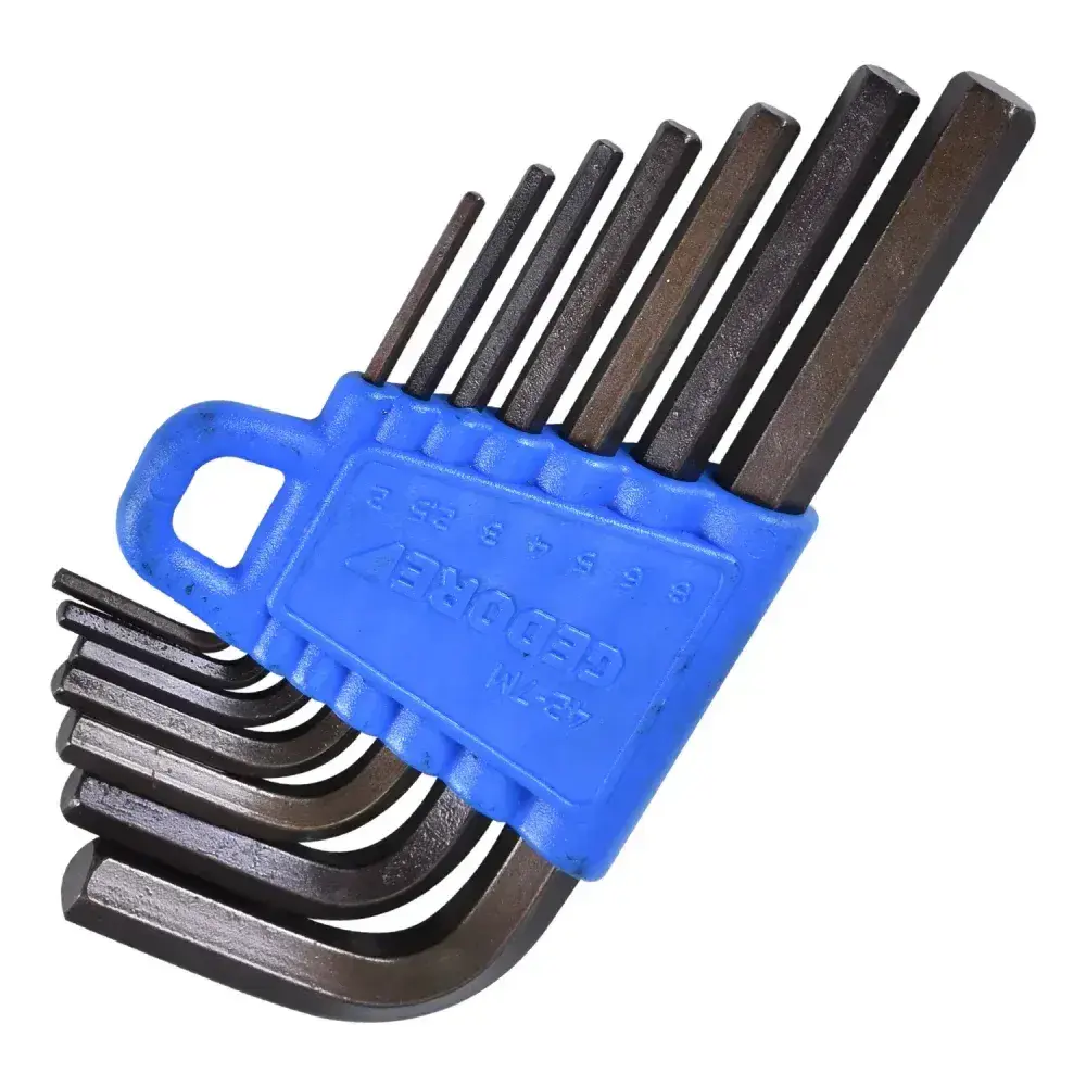 Jogo de chave em l hexagonais allen 2 a 8 mm 42-7M Gedore — fotografia 7