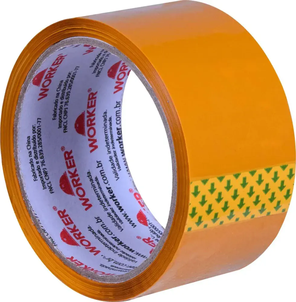 Fita de empacotamento 48MM x 45M marrom Worker — fotografia de referência