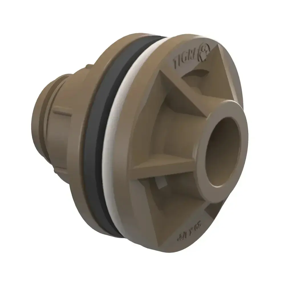 Adaptador caixa dágua Tigre soldável anel 40MM — fotografia de referência
