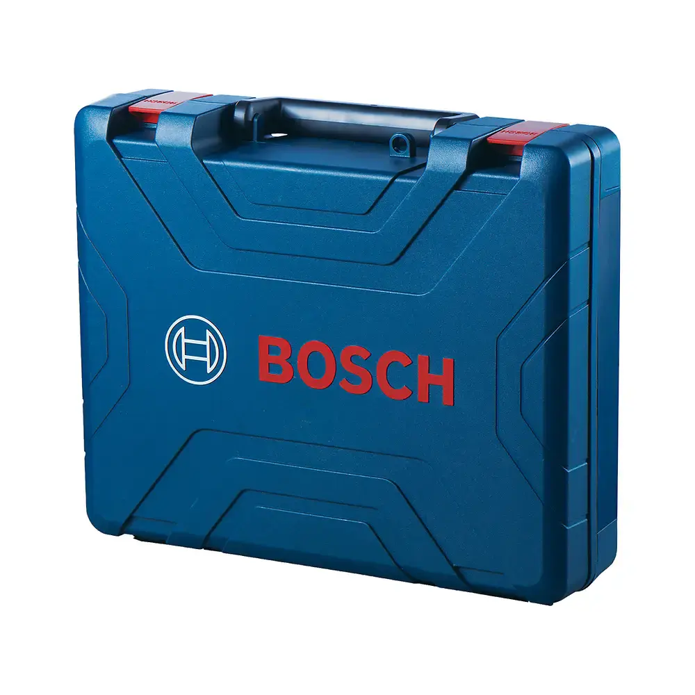 Parafusadeira bateria impacto 18V 65NM GSB 185-LI kit 2 baterias bivolt Bosch + kit 10 brocas — fotografia 5