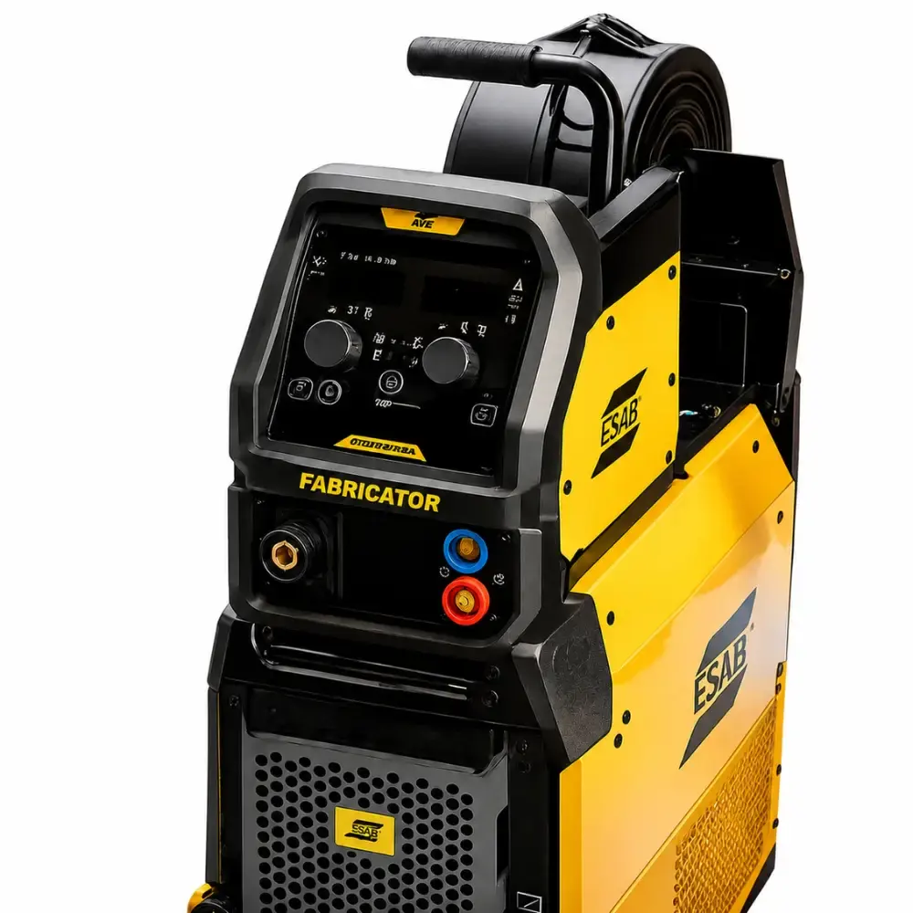 Solda inversora multiprocesso fabricator 510I 380/440 completa com cabo 5M Esab — fotografia 3