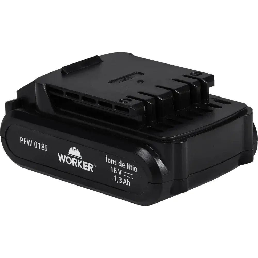 Bateria í de lítio 18V 1,3 ah Worker — fotografia 8