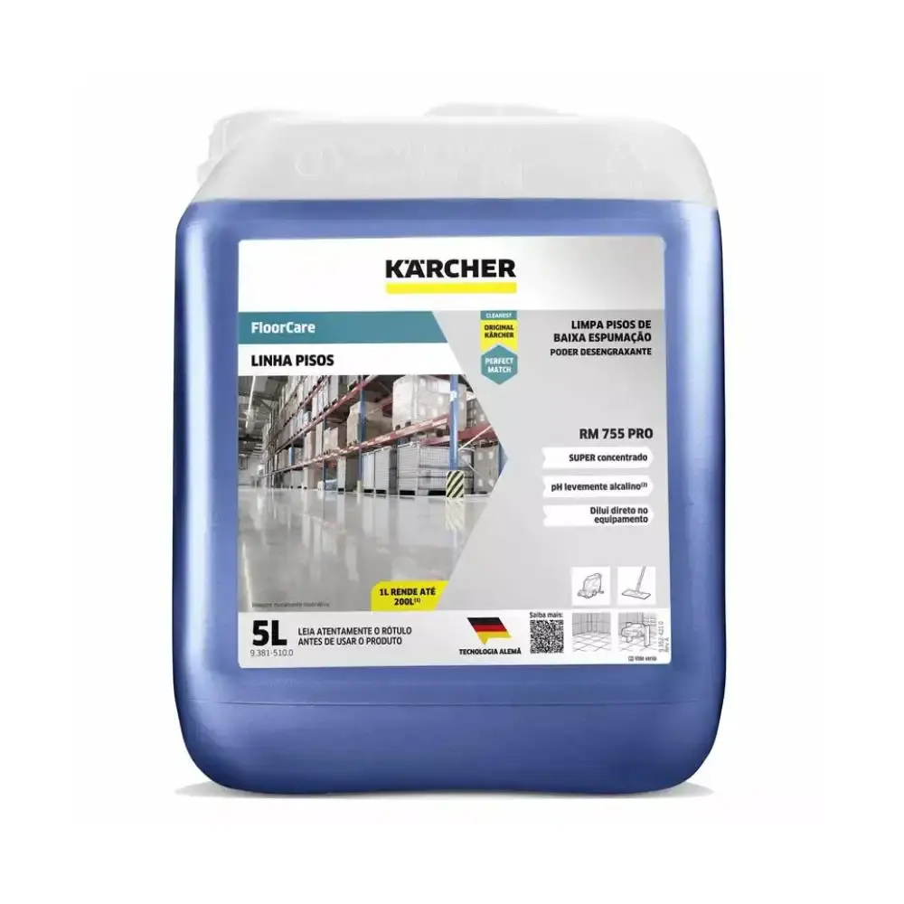 Detergente floor care pro 5L RM 755 Karcher — fotografia de referência