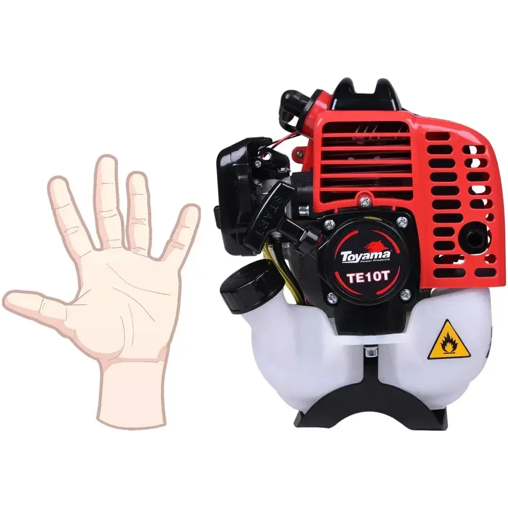 Motor a gasolina TE10T modelo 2T, 25,4CC da Toyama — fotografia 9