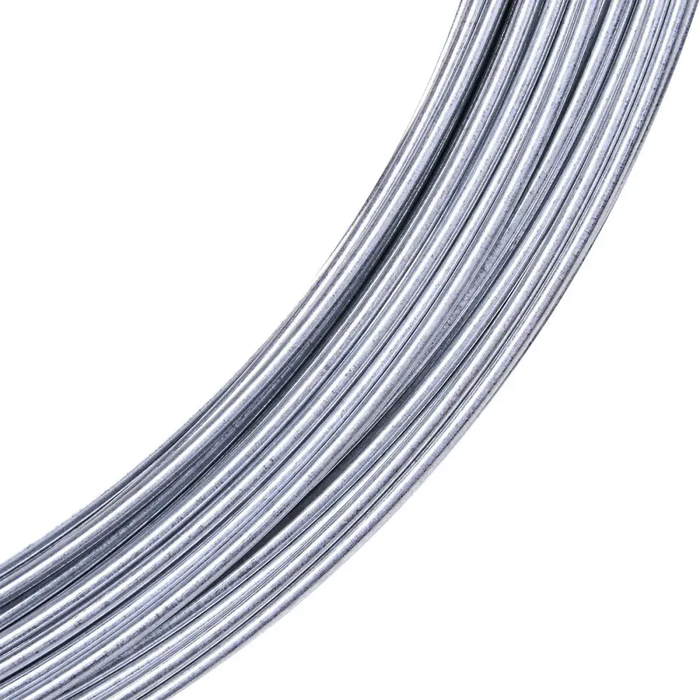Rolo de arame liso galvanizado BWG16 1,65MM 1KG Belgo — fotografia 3