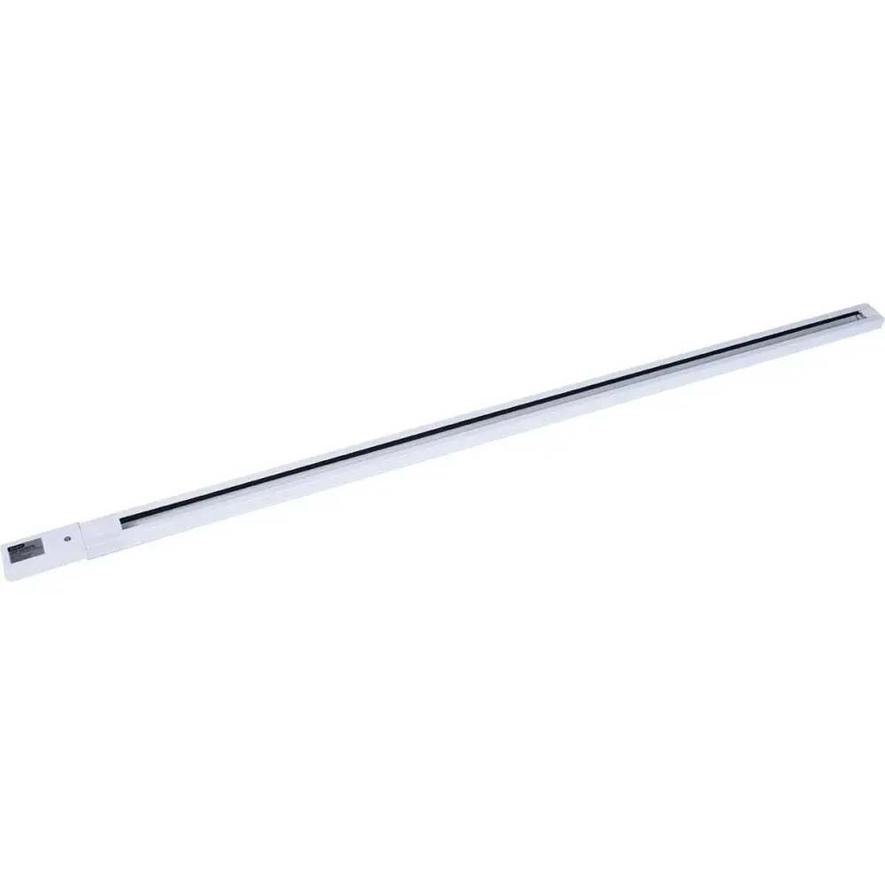 Trilho eletrificado para spot led 300W 1M bivolt branca Liege — fotografia 2