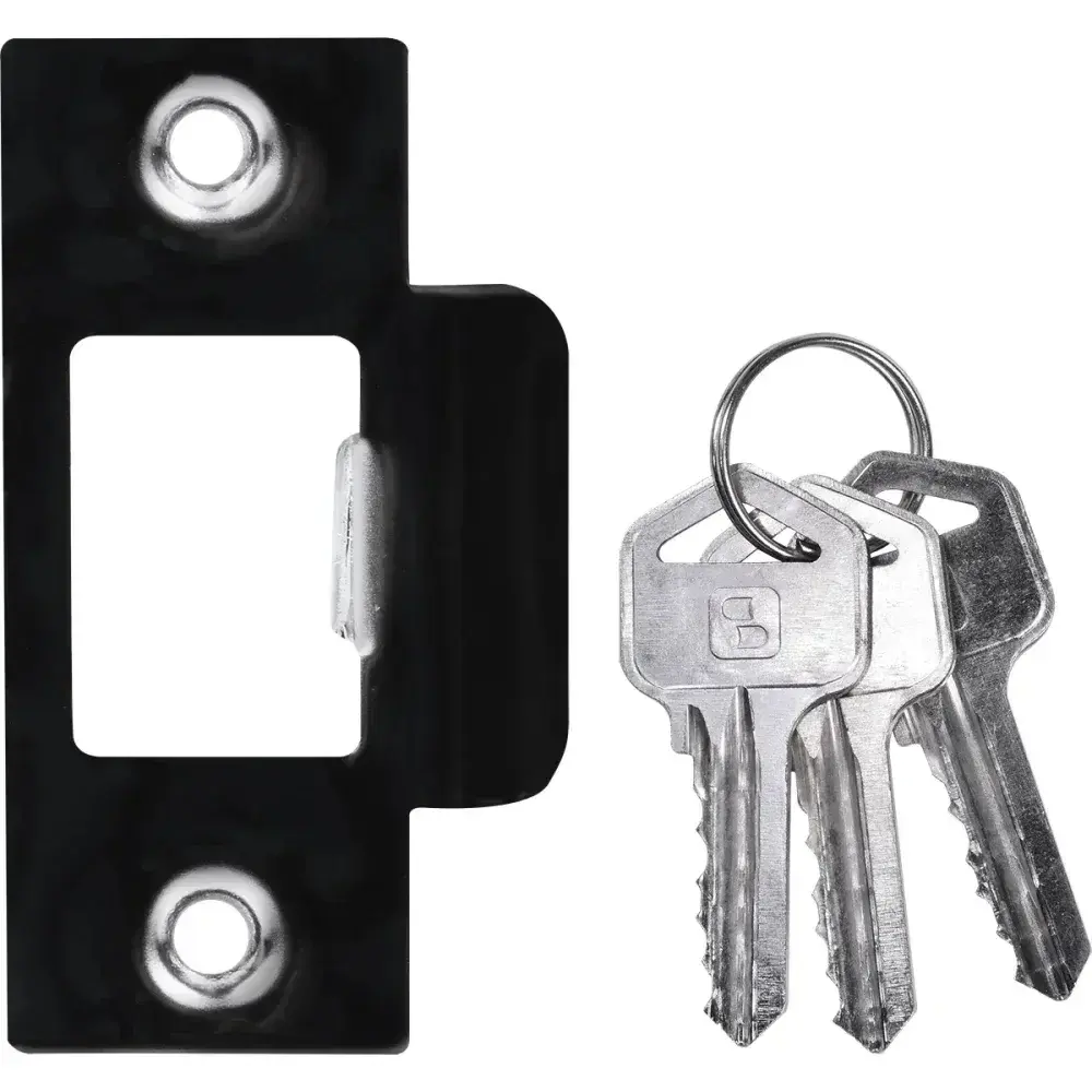Fechadura cilíndrica 90MM cromada Soprano — fotografia 10