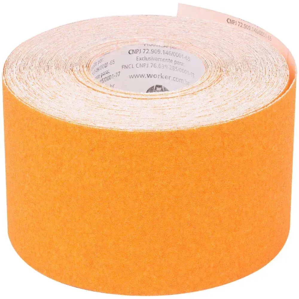 Lixa rolo G342 120MM x 25M GR50 660540 Worker — fotografia 5