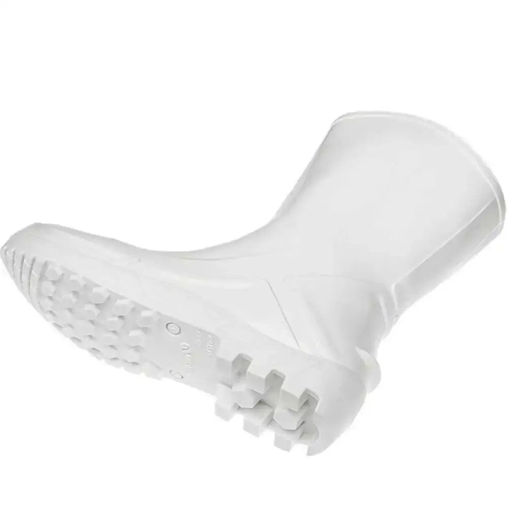 Bota ocupacional impermeável vulcaflex galocha PVC 110VFLEX BR | 700452 branca Marluvas 41 — fotografia 3