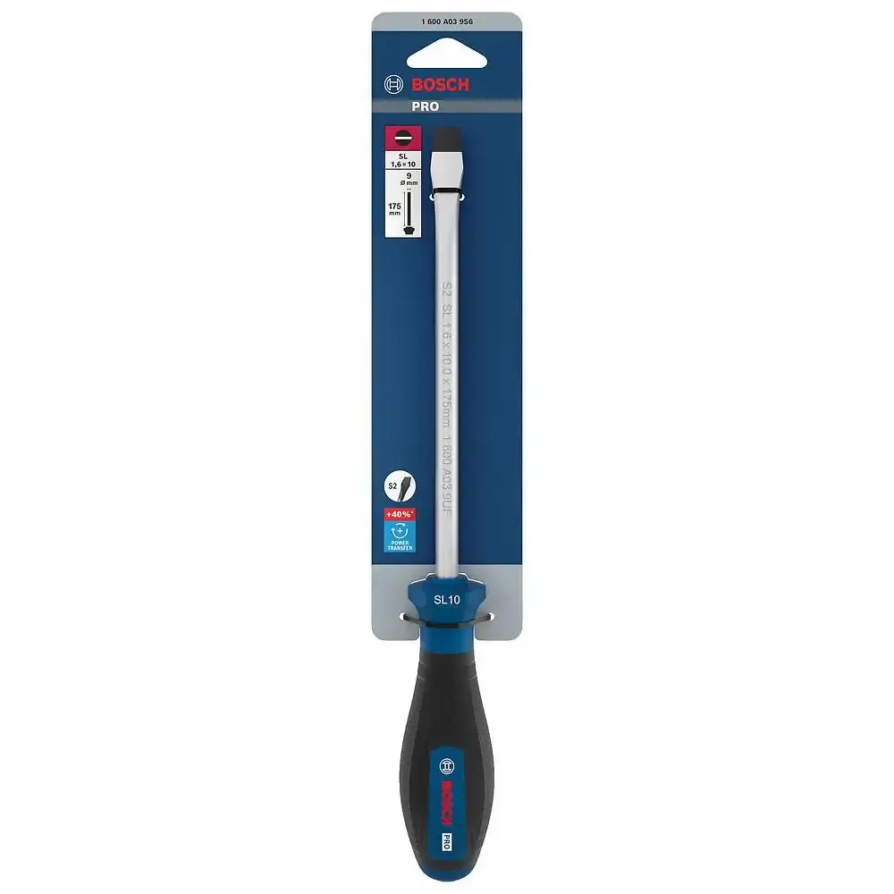 Chave de fenda PRO SL 1,6X10X175 MM bosch Bosch Ferramentas Manuais — fotografia 2