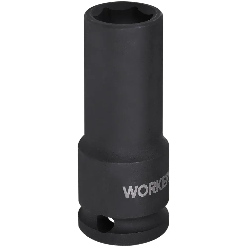 Soquete sextavado de impacto longo encaixe 1/2 12MM Worker — fotografia de referência