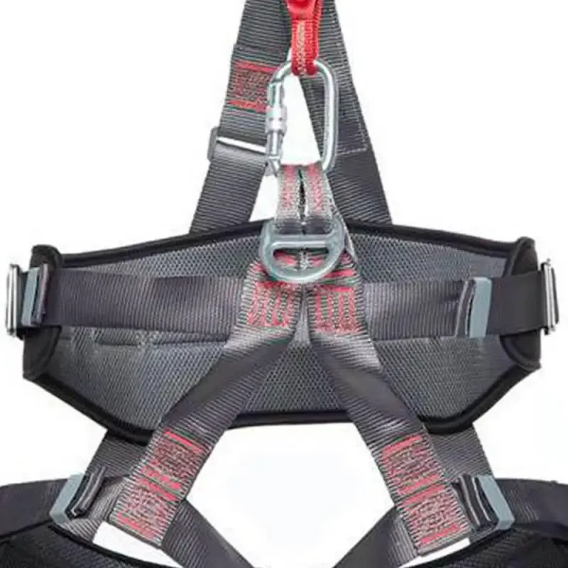 Cinto Segurança Paraquedista 5 Pontos CP1301 c/ Talabarte Absorvedor + Posicionamento Corda CAMPER — fotografia 5