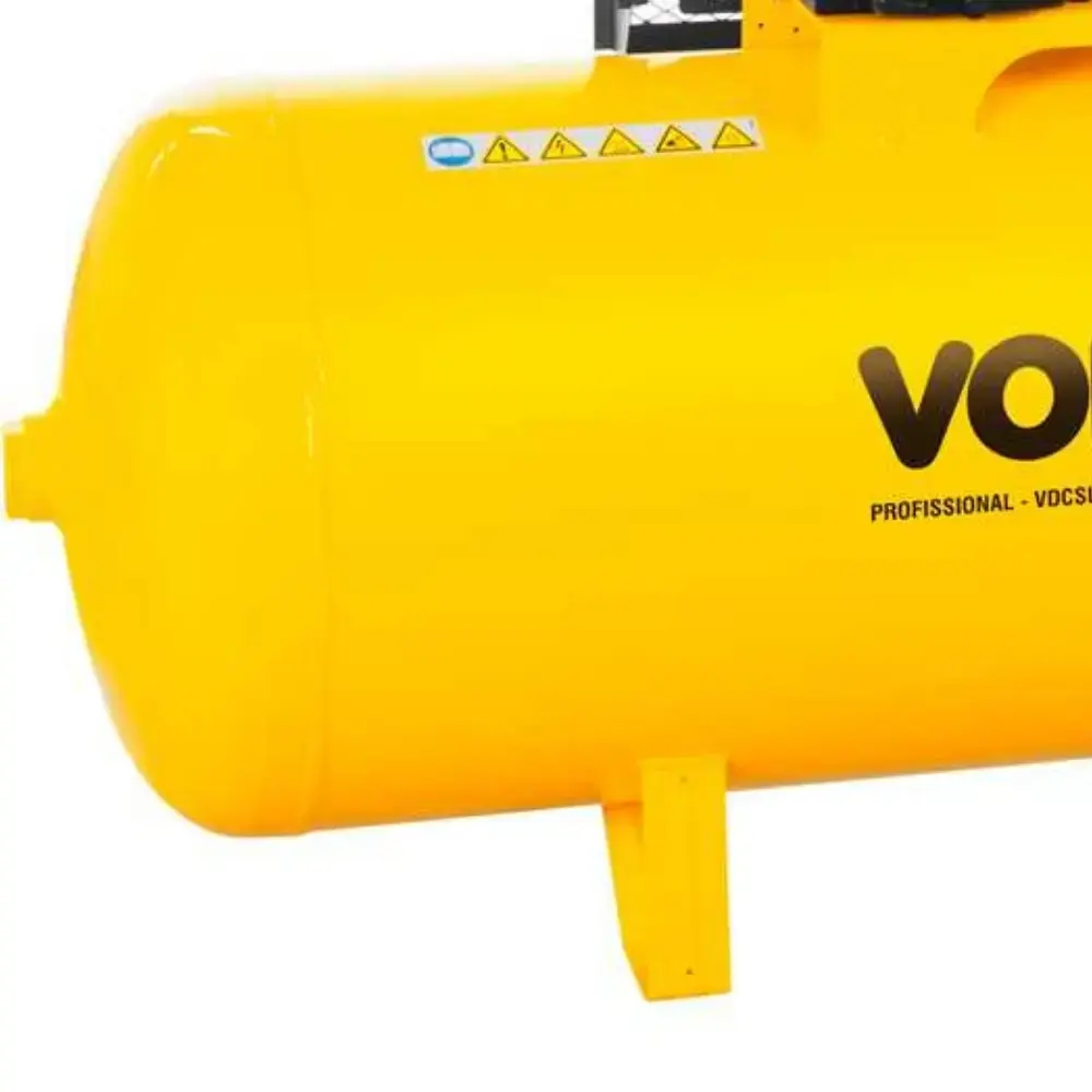 Compressor de ar VDCSL-20/200, 5,0CV trifásico Vonder — fotografia 4