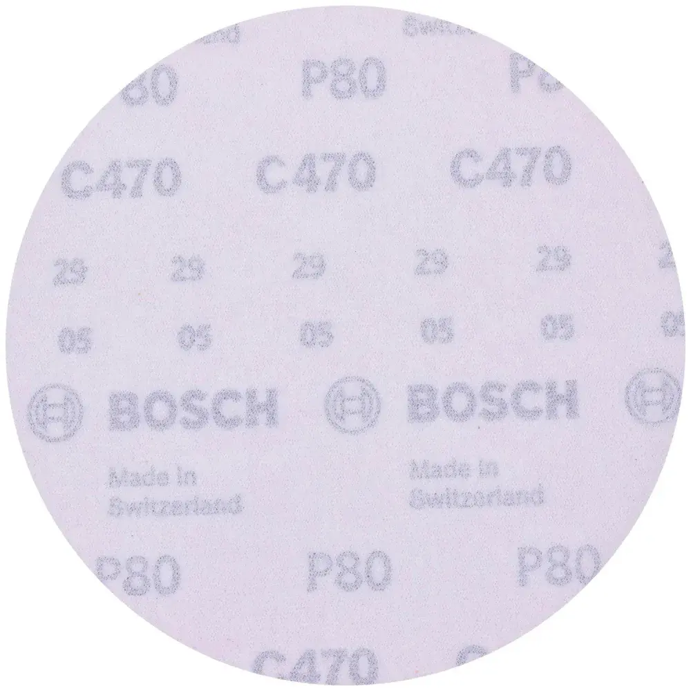 Lixa disco velcro 115MM para madeira Bosch – 10 peç — fotografia 4