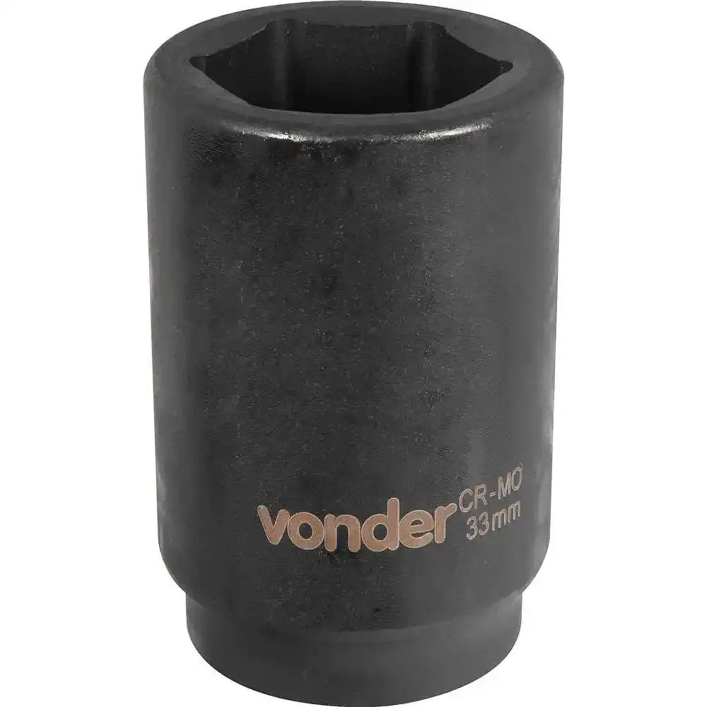 Soquete sextavado longo de impacto 33MM 3/4POL Vonder — fotografia 4