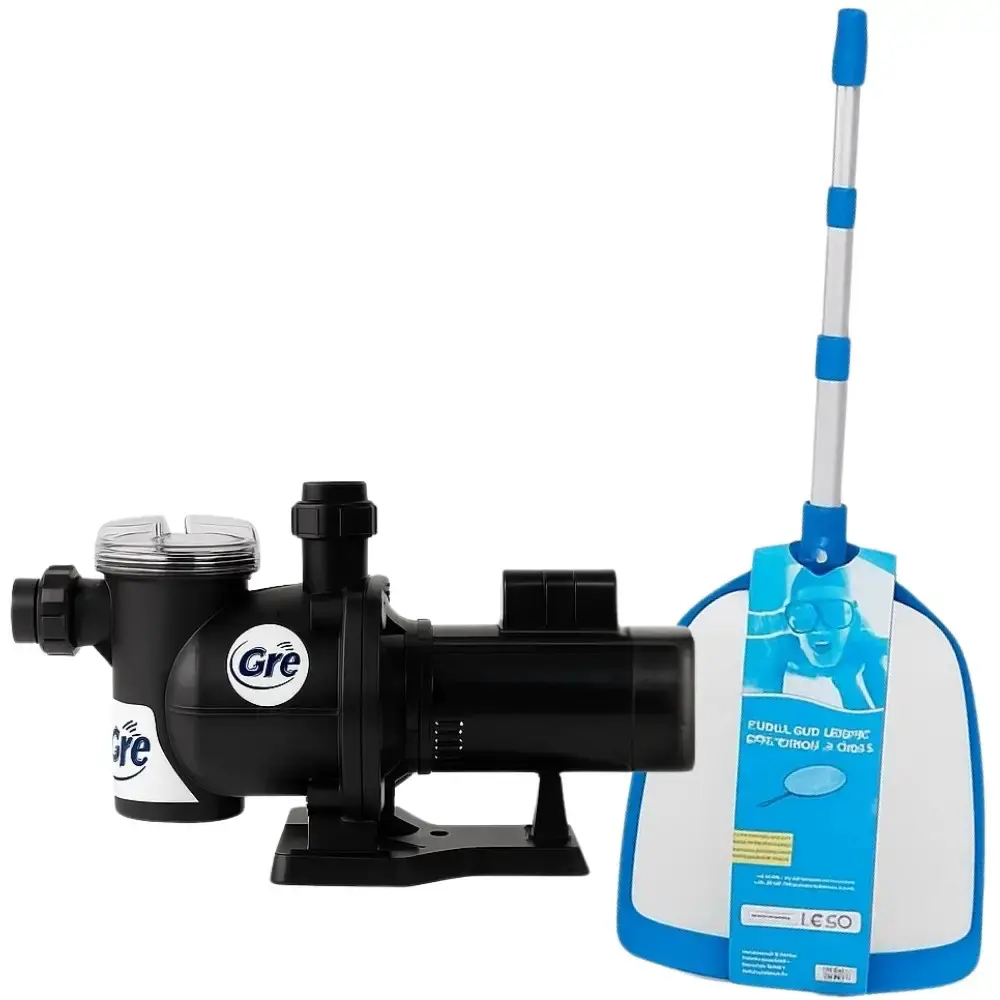 Bomba para piscina 1 CV com peneira de cabo telescópico fluidra GRE By Fluidra