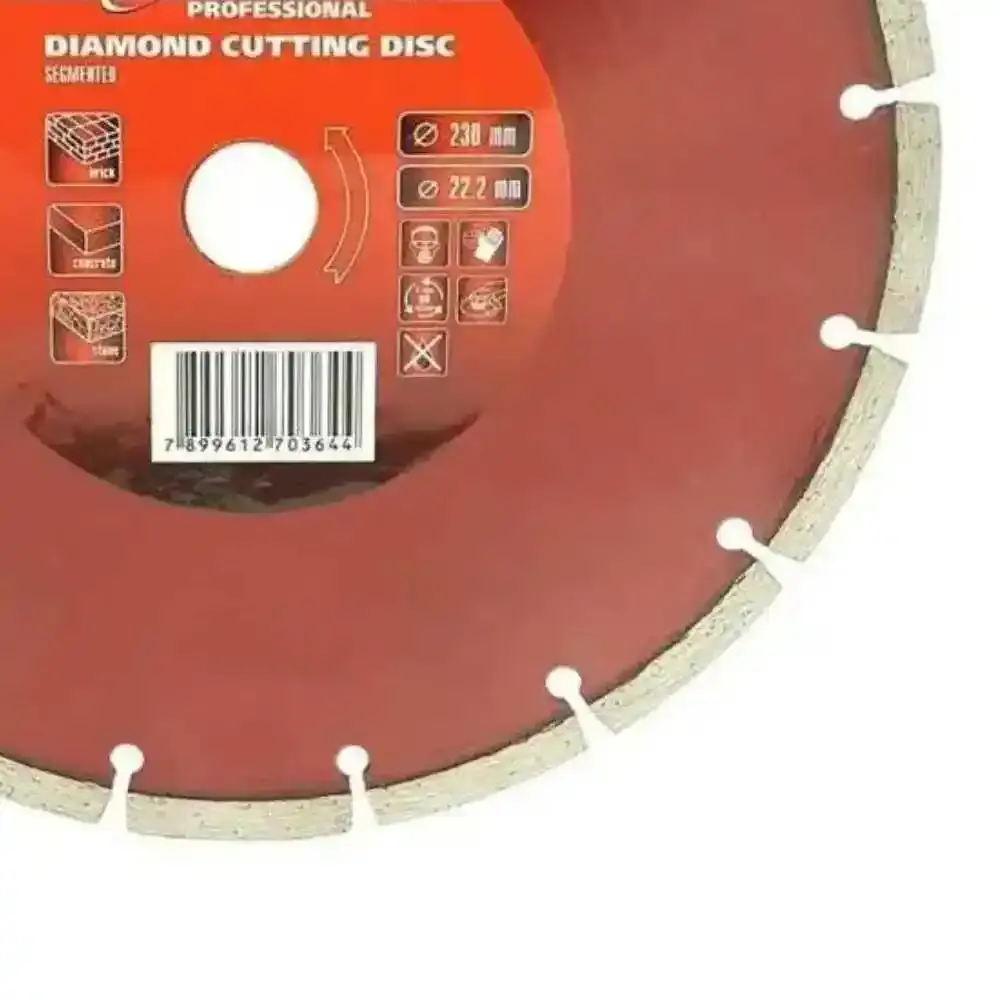 Disco de corte diamantado 9 POL segmentado 731779 MTX — fotografia 5
