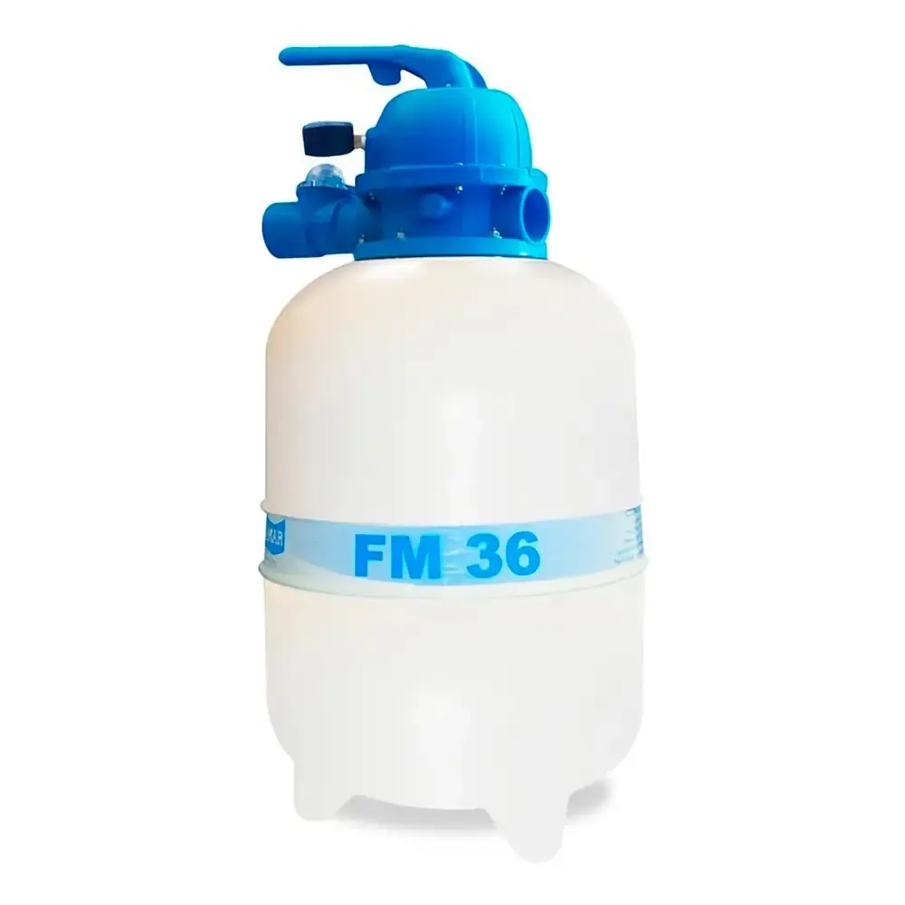 Kit filtro FM36 e bomba 1/3CV piscina 40 mil litros sodramar Filter — fotografia 3