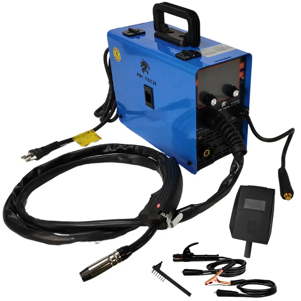 Máquina de solda multiprocessos MIG TIG eletrodo 130A 220V AK-130 USK 220 V