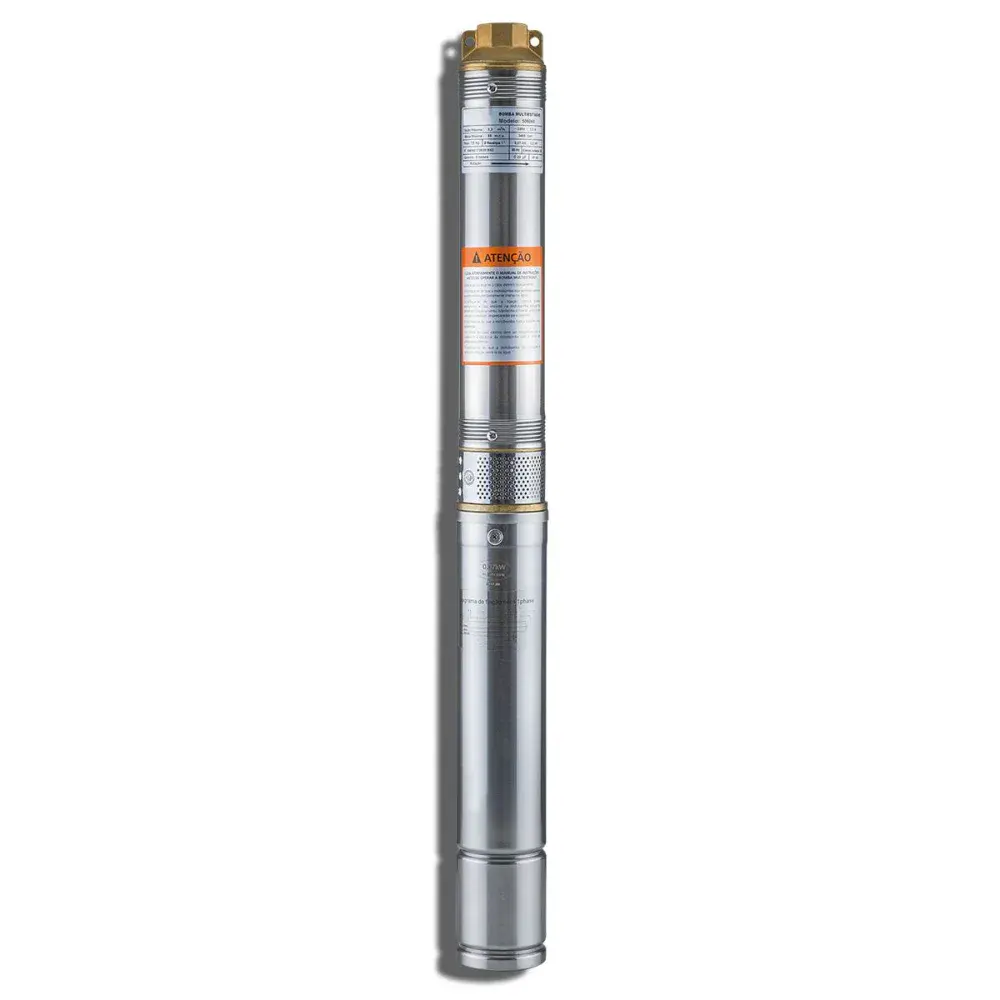 Bomba submersa multiestágio 2/23 250W 1/3HP 220V Worker — fotografia de referência