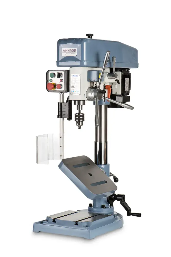 Furadeira rosqueadeira de bancada MR-726 220V trifásico Manrod — fotografia 6