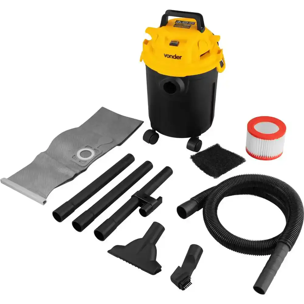 Aspirador de pó e líquidos 1000W 10 litros APV-1010 Vonder 220 V — fotografia 8