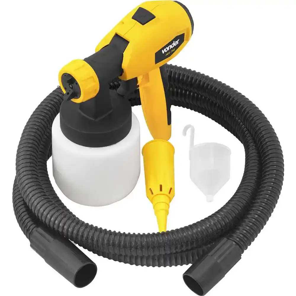 Pistola elétrica para pintura com roda PEV-750 Vonder 110 V — fotografia 5